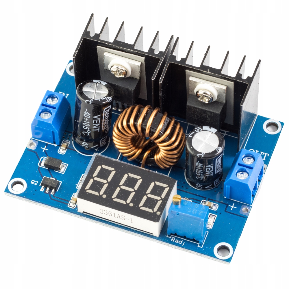 

Przetwornica step-down XL4016 1,25-36V 8A 250W