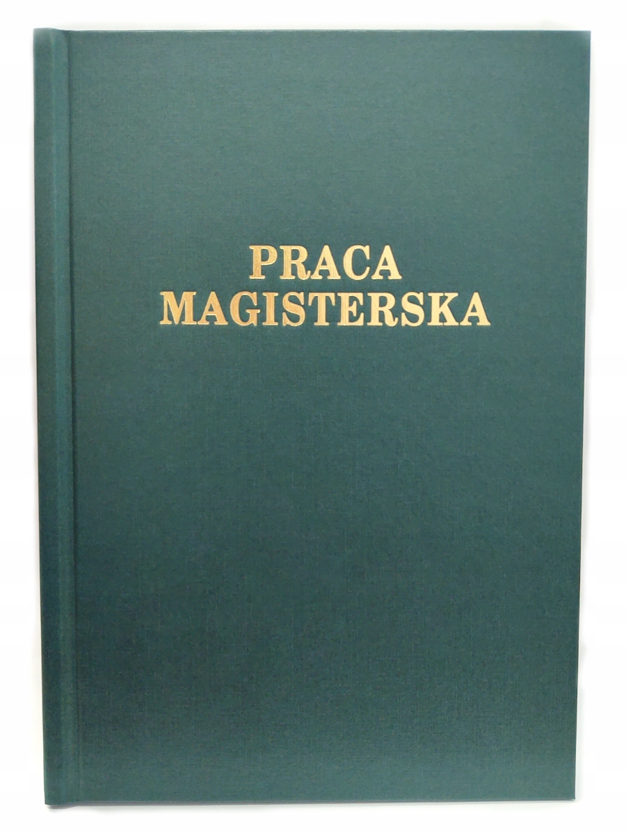 

Okładka kanałowa A 10mm praca magisterska zielona