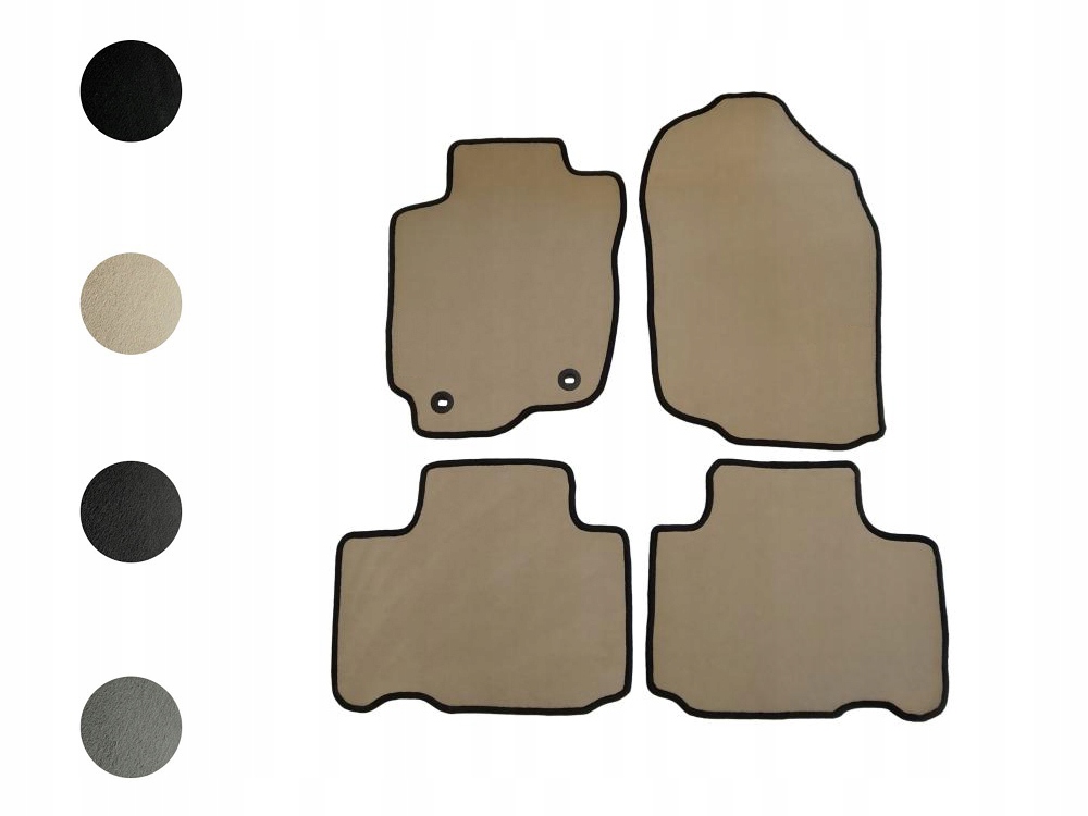 Toyota RAV4 IV 2013-2019 велюровые коврики