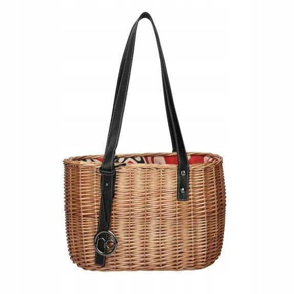 Okouzlující Proutěná Kabelka Košík Přívěsek Nobo