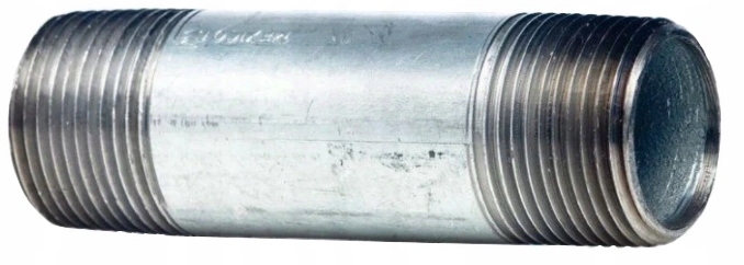

Króciec Rura Ocynkowana Dwa Gwinty 1'' Cal 180 MM