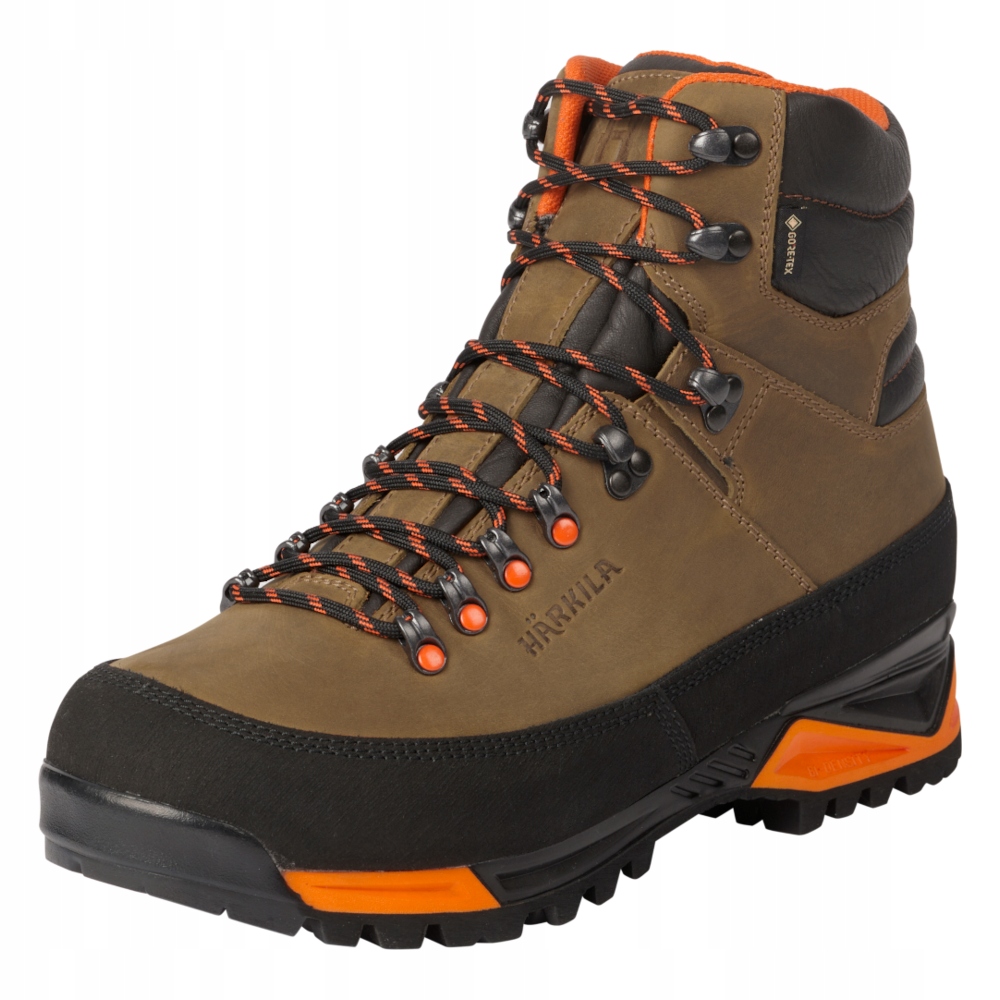 Boty Harkila Saxnas Gtx Orange Mid Brown/Orange -44