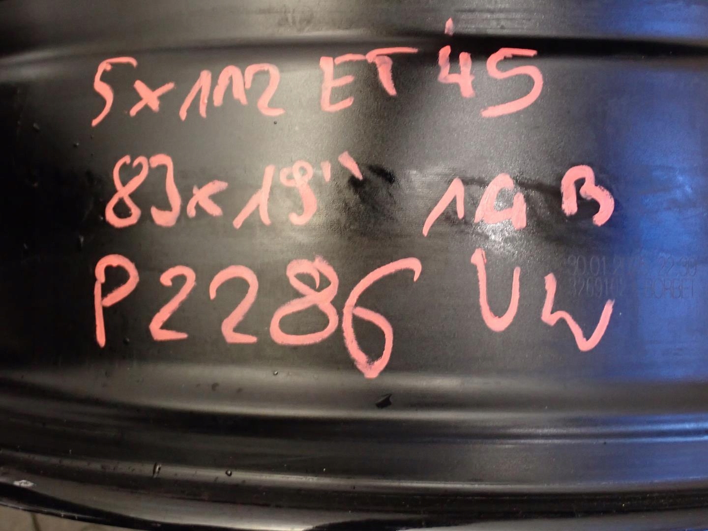 disk disk VW 14B 5x112 ET45 8J 19" 14B601025A