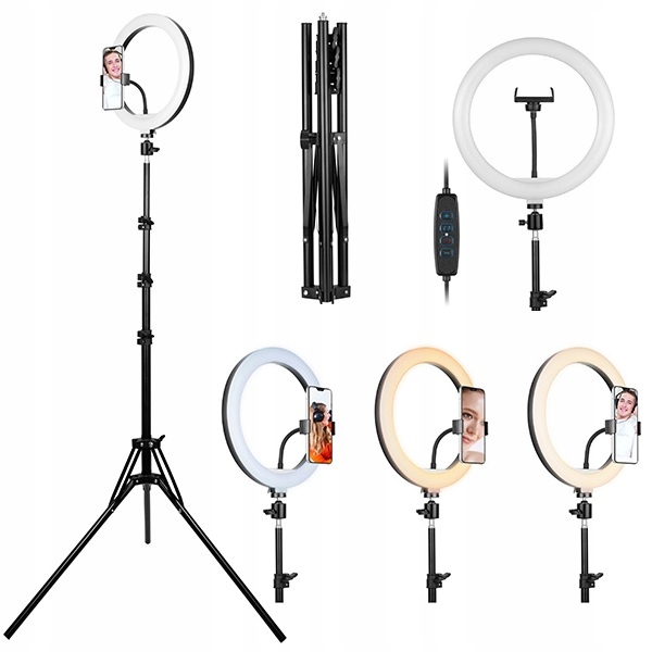 Lampa pierścieniowa Tracer TRAOSW46746 30 cm 14,5 W