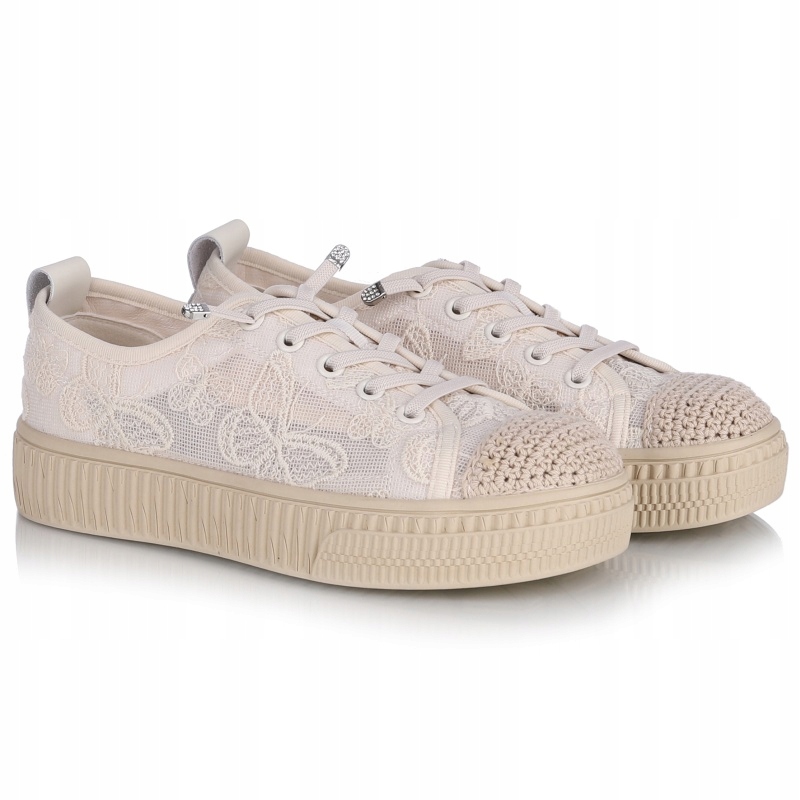 Dámské tenisky Loretta Vitale W1904 Beige Vel. 38