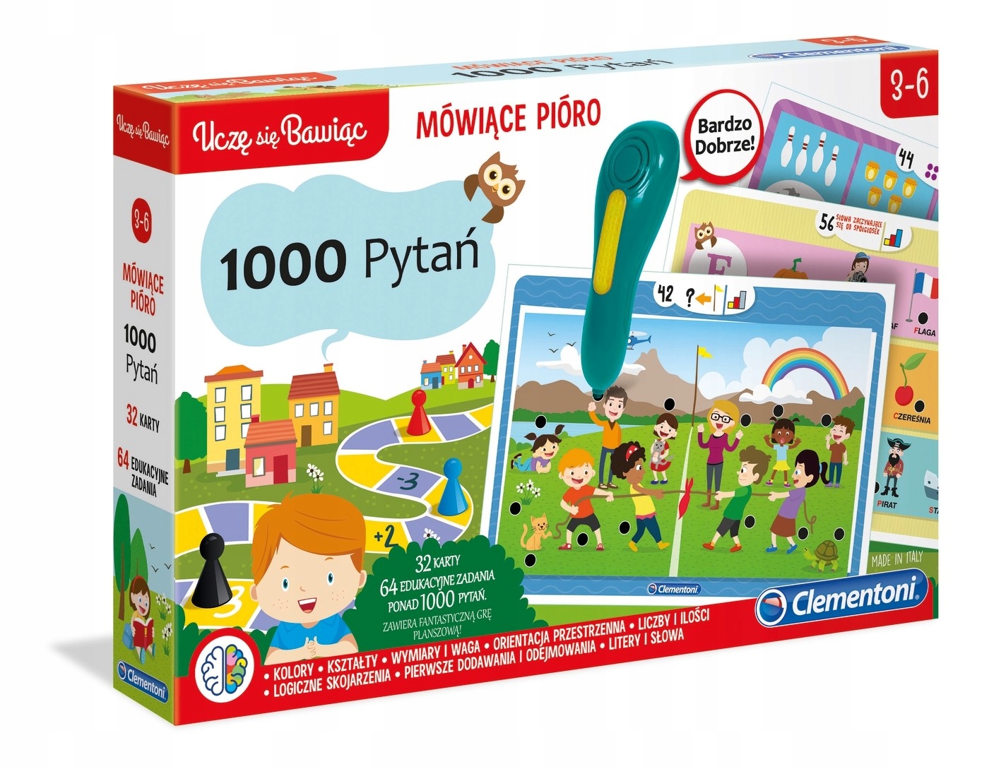 

Clementoni Mówiące Pióro 1000 pytań