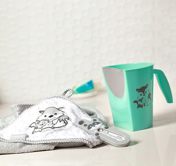 Baby Ono, termometr do wody, szop szary Wyrób medyczny nie