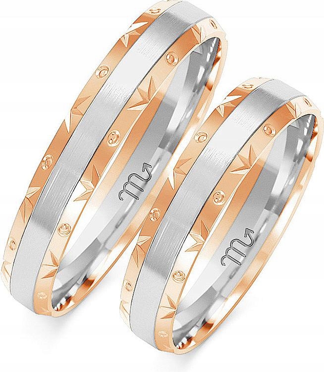 Zlatý snubní prsten jemný 14k 585 vel. 8 9 10, originální s gravírováním