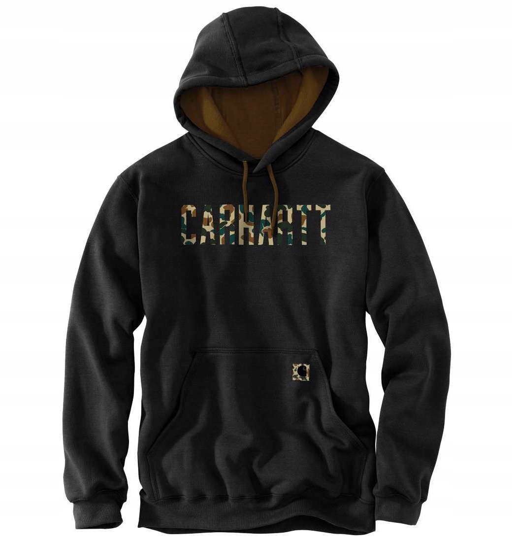 

Carhartt Camo Logo bluza z kapturem czarna L