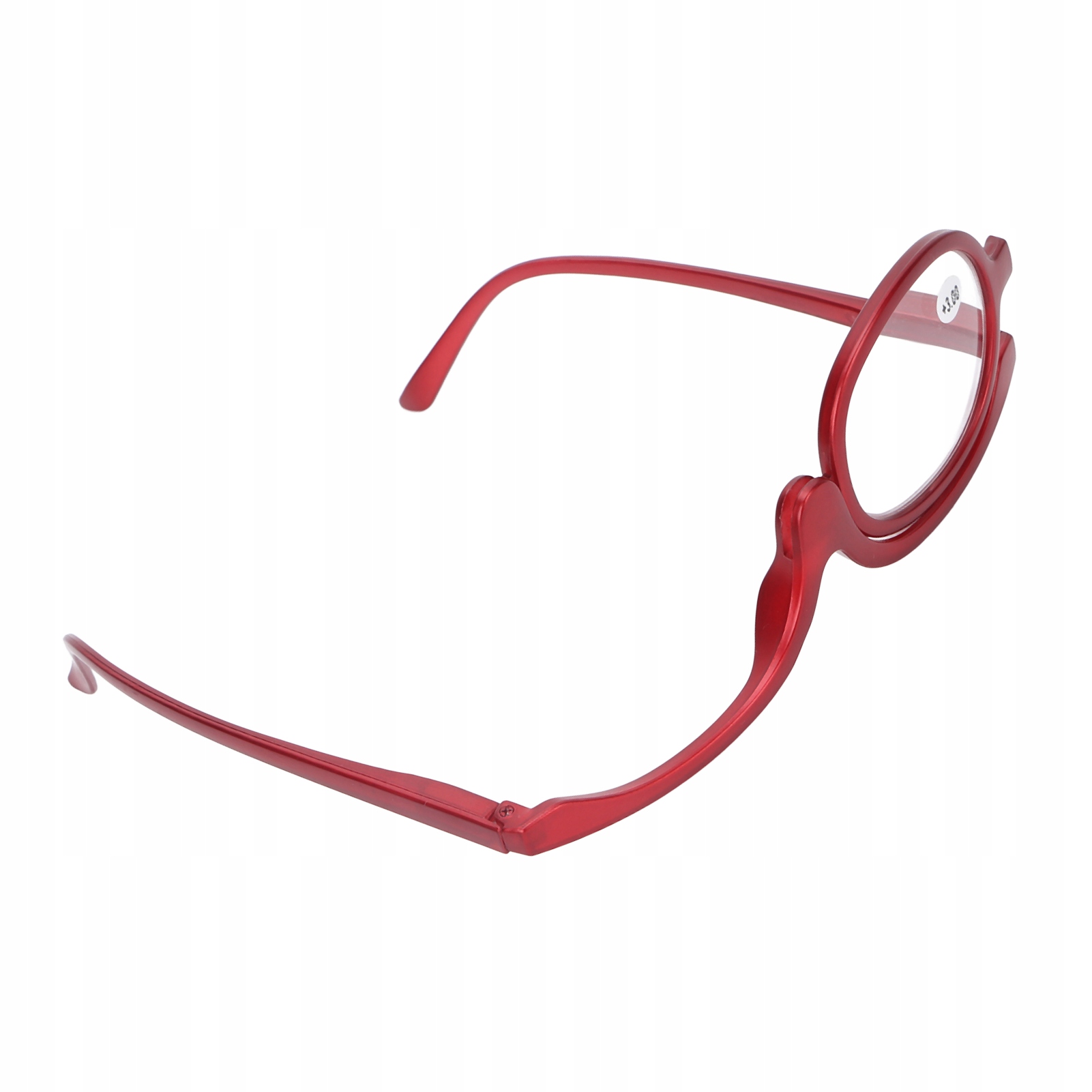 POWIĘKSZAJĄCE OKULARY DO MAKIJAŻU OKULARY OBROTO Kolor dominujący odcienie czerwieni