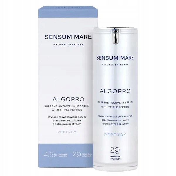Sensum Mare Algopro, vysoce pokročilé sérum proti vráskám s trojitým složením