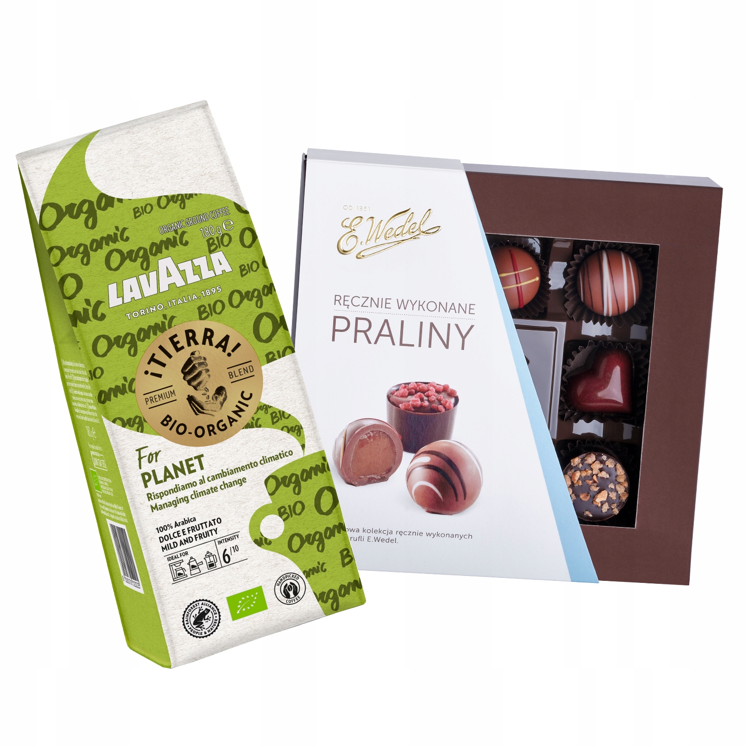 Zestaw Kawa i Praliny E.Wedel