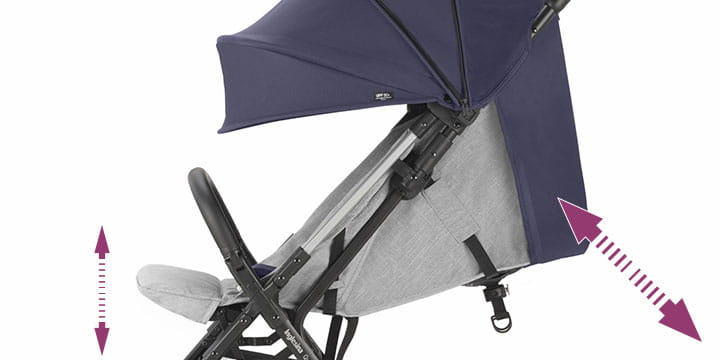 Inglesina Quid 2 wózek spacerowy | Elephant Grey Model Quid 2