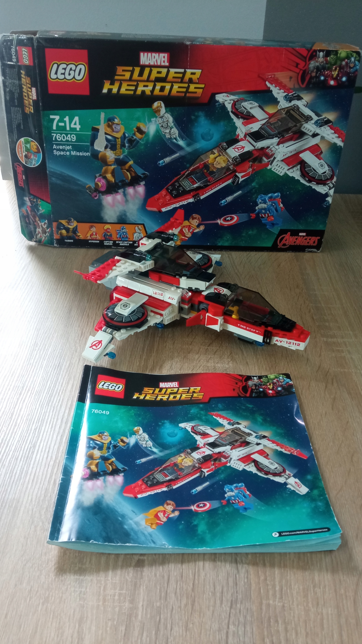 Lego 76049 Avenjet Space Mission Samolot (5702015597623) • Cena