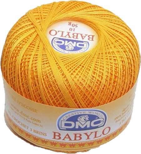 DMC babylo 10 kol. 741 pomarańczowy 50 gr. 267