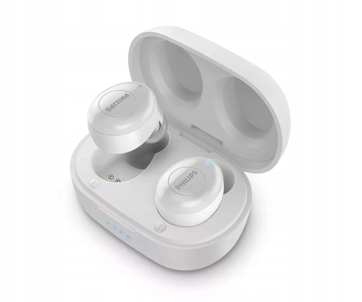 Słuchawki bezprzewodowe Philips TAT2205WT/00 Bt 5.1 IPX4 Usb-c do 10m Białe