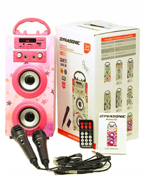 Zestaw do karaoke Dynasonic 025-12 10 W Kod producenta 025-12