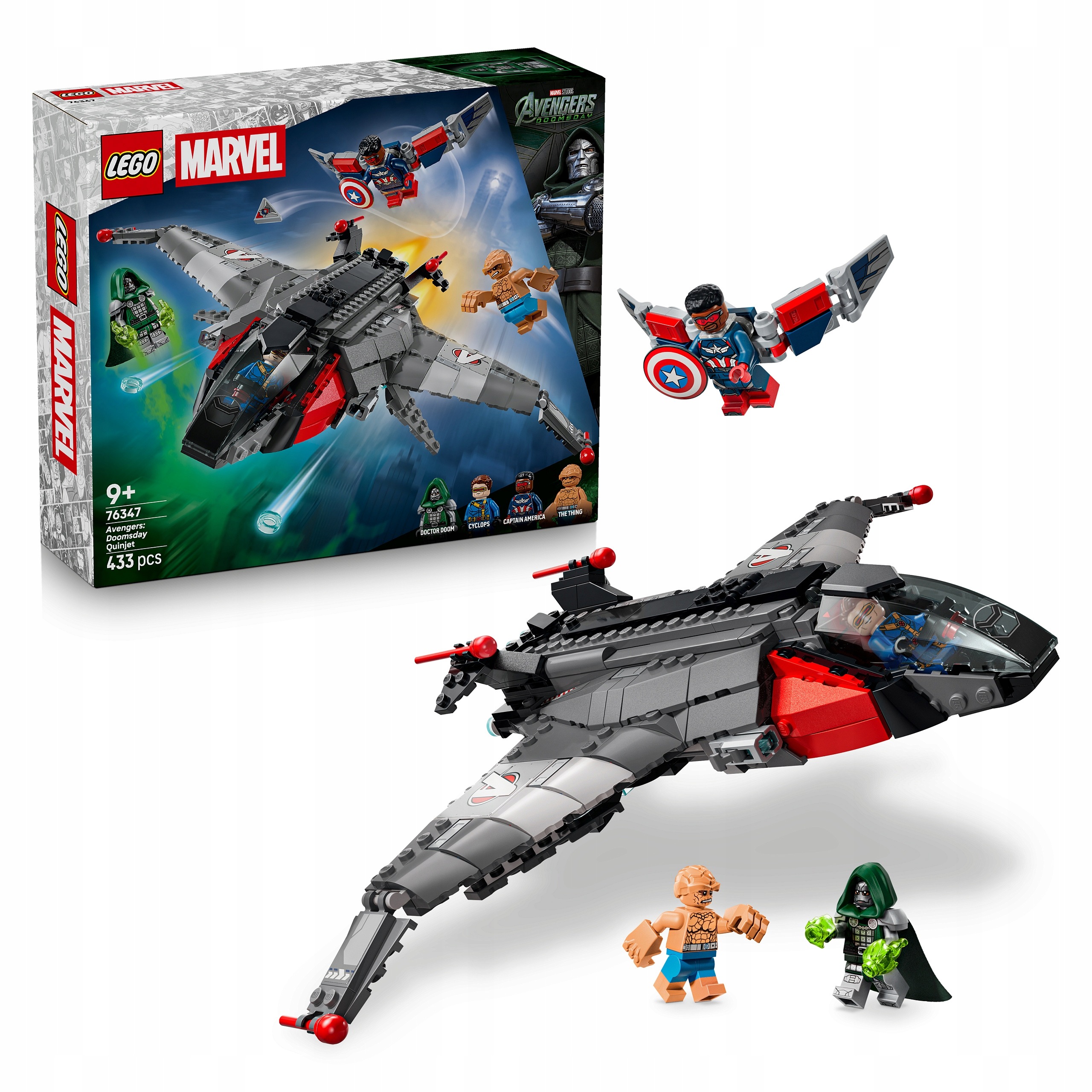 Lego Marvel 76347 Avengers: Doomsday: Quinjet