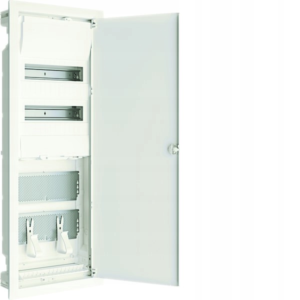 Hybridní rozvaděč p/t, 24M, 2x montážní deska, 1x zásuvka 230V