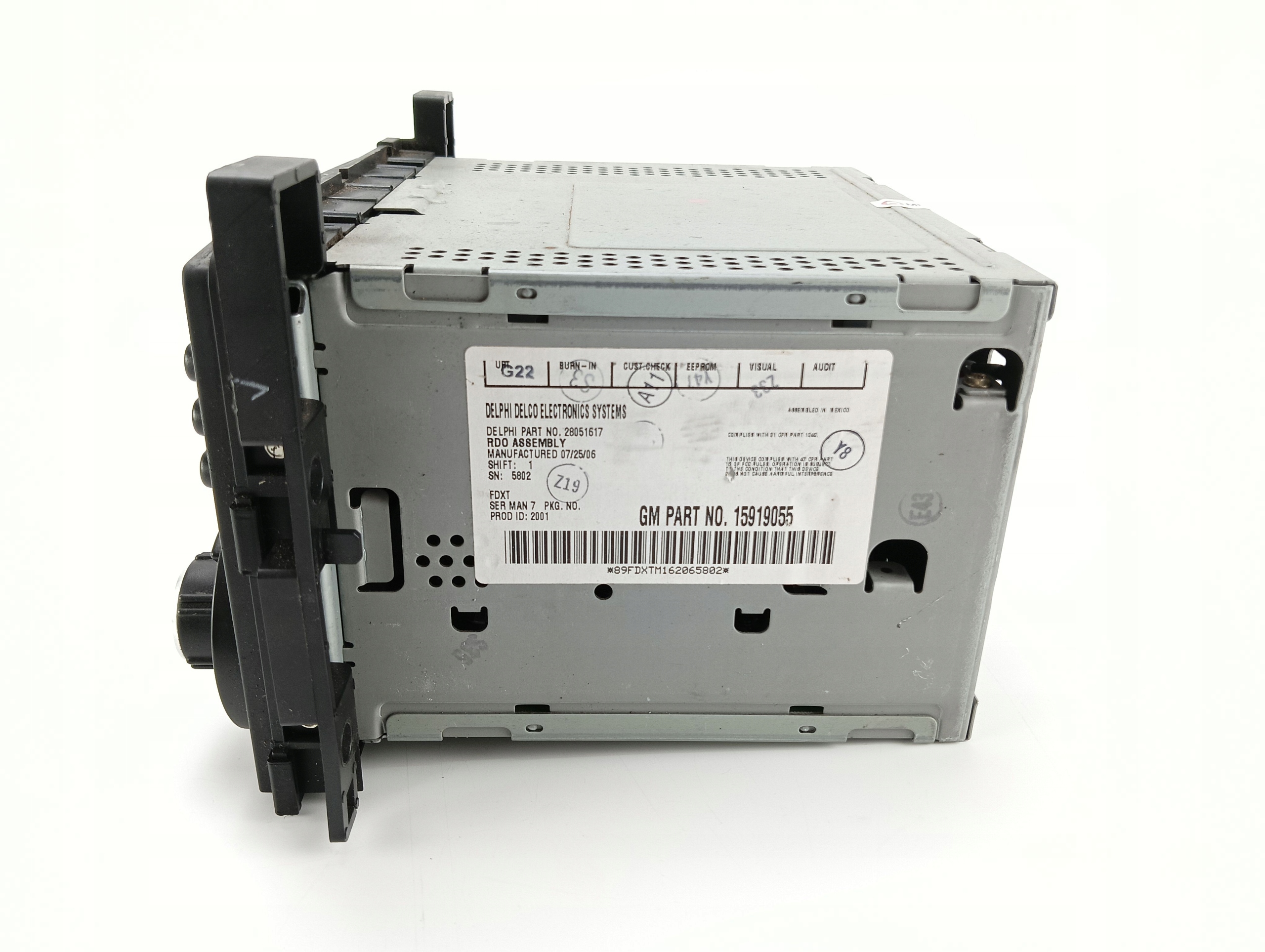 RADIO CD PONTIAC G6 (2004-2008) 15919055