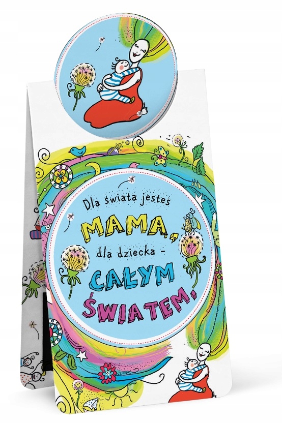 MAMA ZAKŁADKA MAGNETYCZNA NA KSIĄŻKI