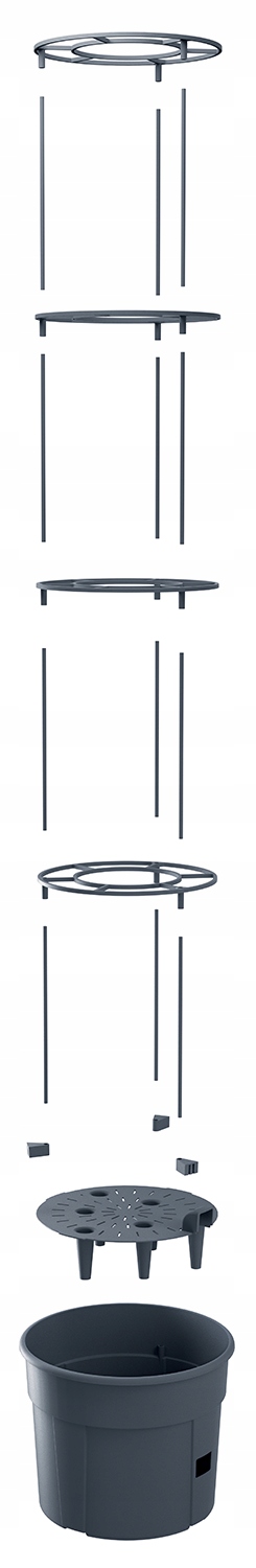 4X Doniczka do uprawy pomidorów Planter IPOM400 Długość 39.2 cm