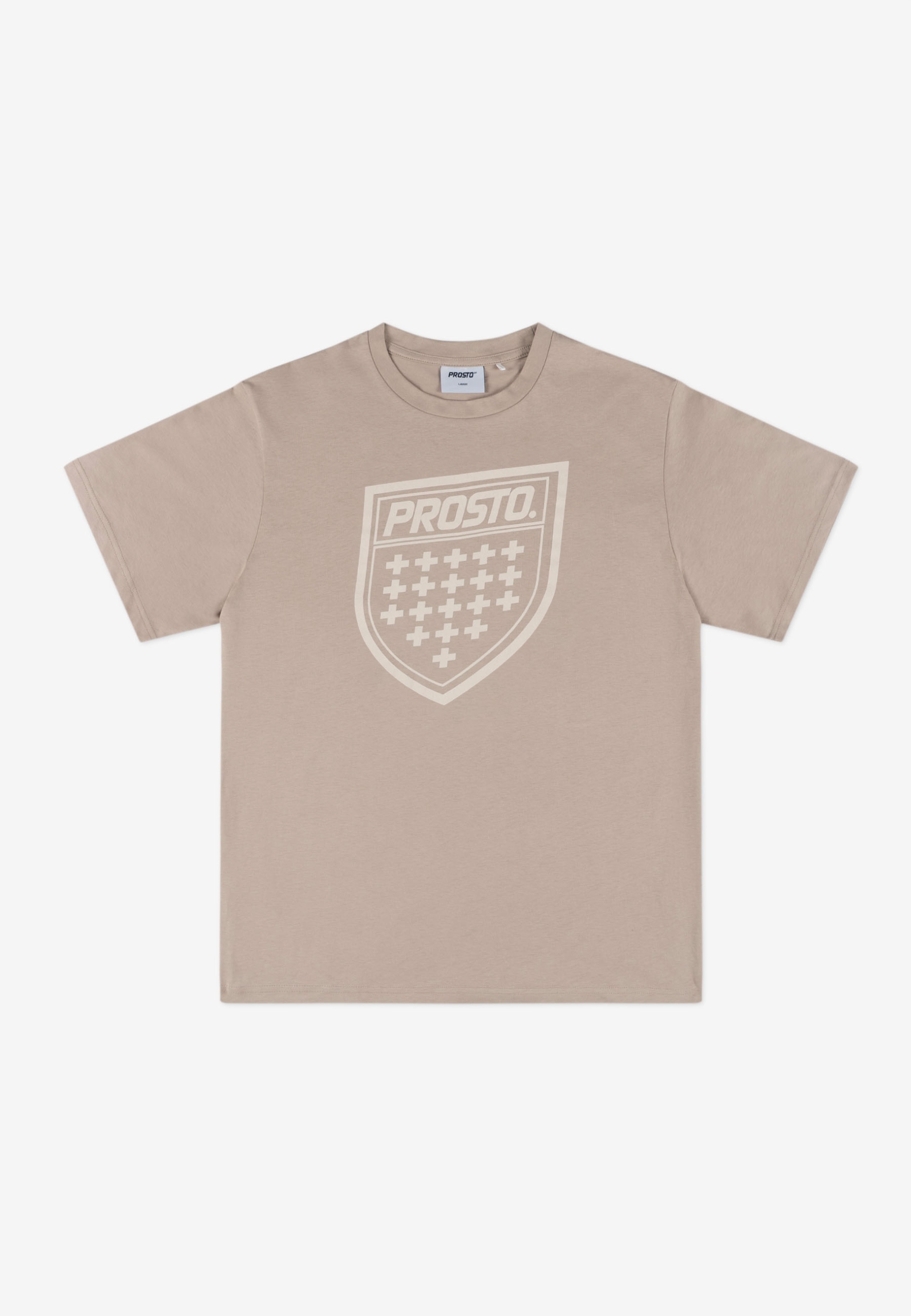 Pánské béžové tričko Prosto Shield M