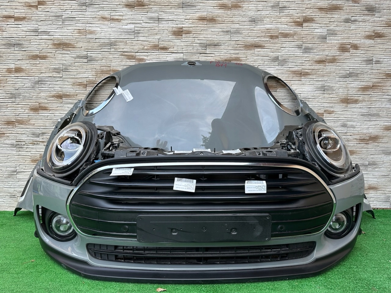 MASKA BŁOTNIKI ZDERZAK PAS LAMPY CHŁODNICE MINI F54 B71 LCI LIFT