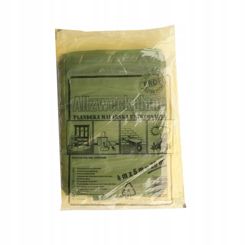 

Folia malarska żółta 20m2 gr.0,03