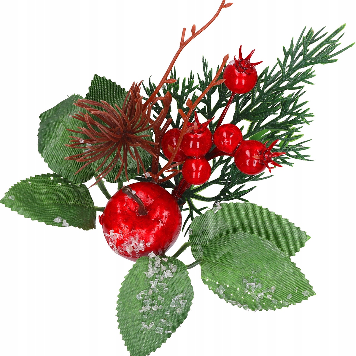 JARZĘBINA RÓŻA GŁÓG SZRON DRUCIK NA CHOINKĘ STROIK Marka Dekorstar