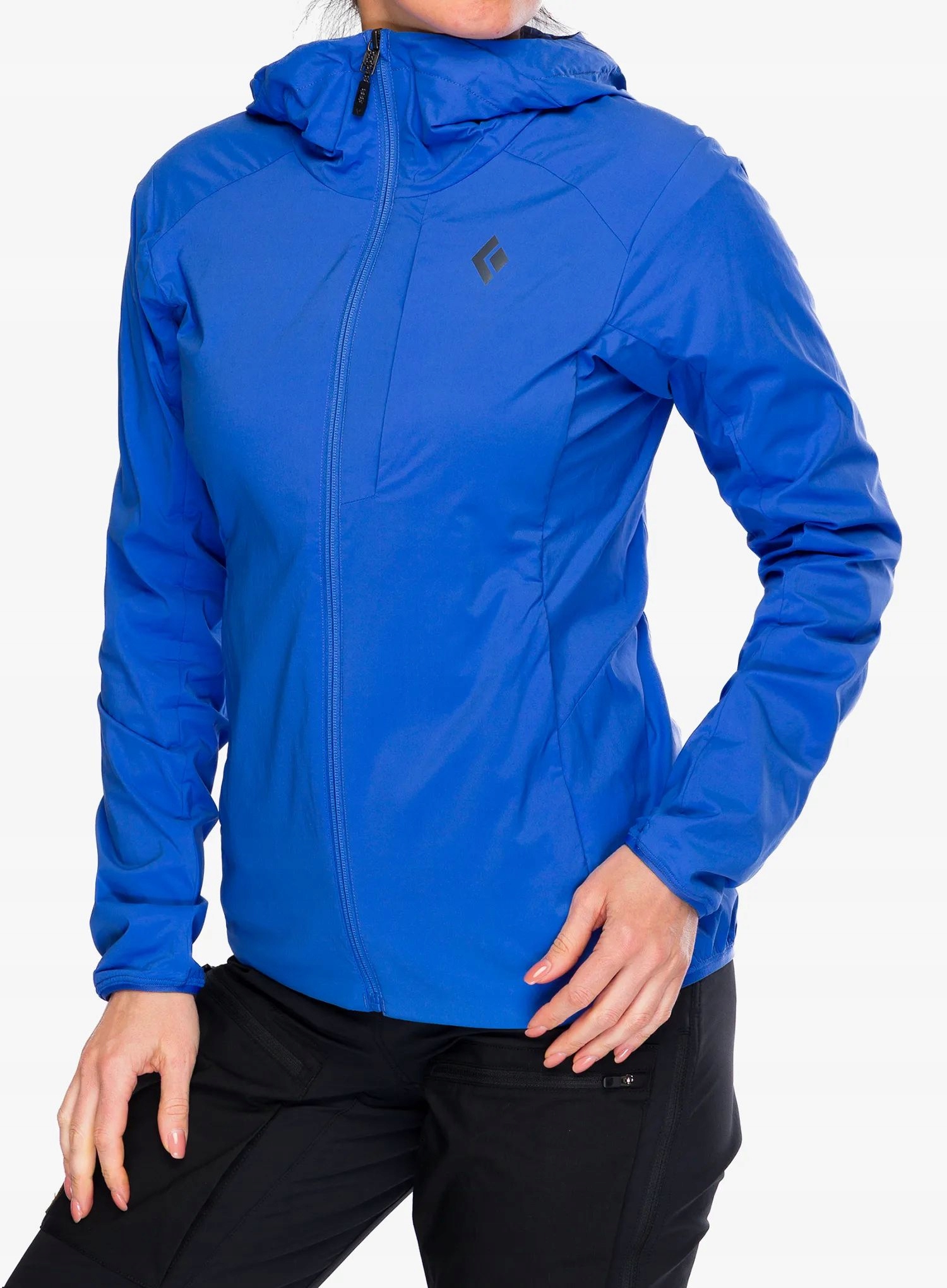 Dámská softshellová bunda Black Diamond Alpine Start s kapucí