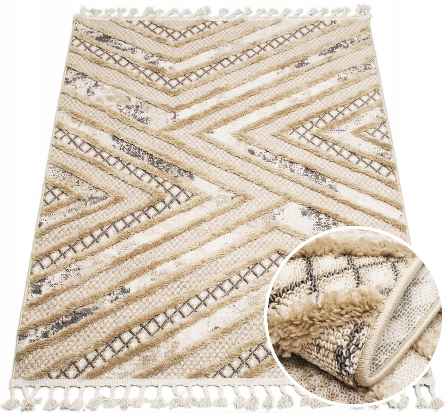 

Dywan Boho Berber Do Salonu Sypialni 120x180