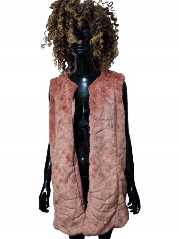 Tom Tailor KAMIZELKA futrzana 36 /38