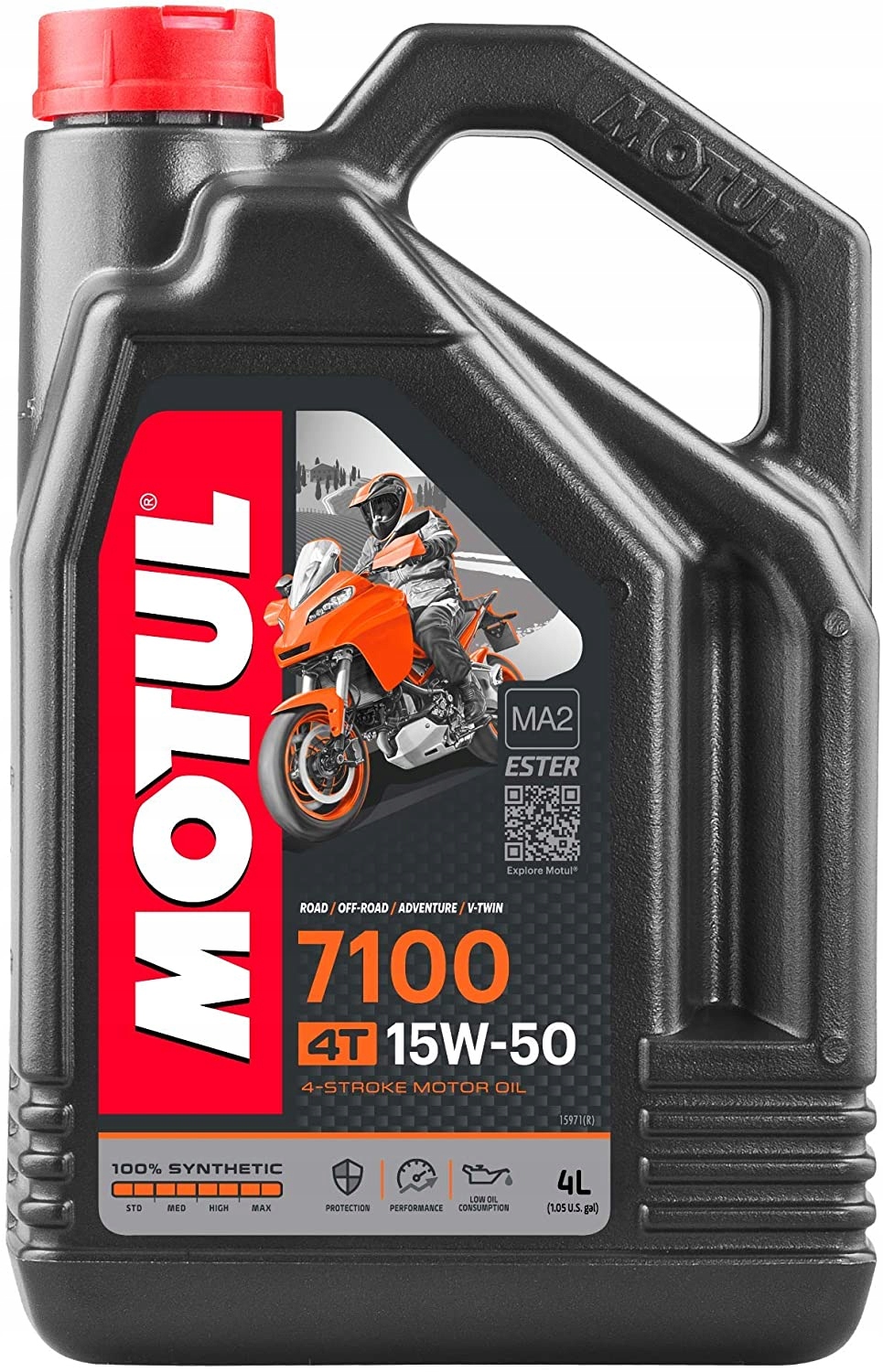 

Motul 7100 4T 15W50 MA2 Ester 4L
