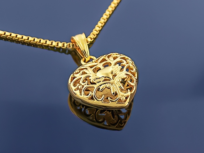 

Elegancka złota zawieszka 14k ! Jakość !