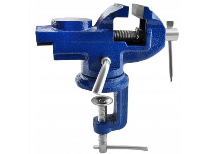 IMADŁO ŚLUSARSKIE OBROTOWE 360 Z KOWADŁEM ŻELIWNE STOŁOWE SOLIDNE Rodzaj imadła obrotowe