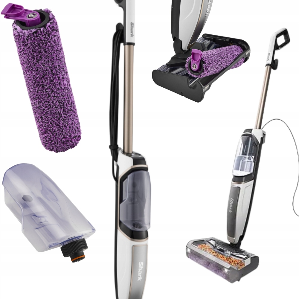 Sieťový parný mop Shark SD200EU 1230W 0,42L biely