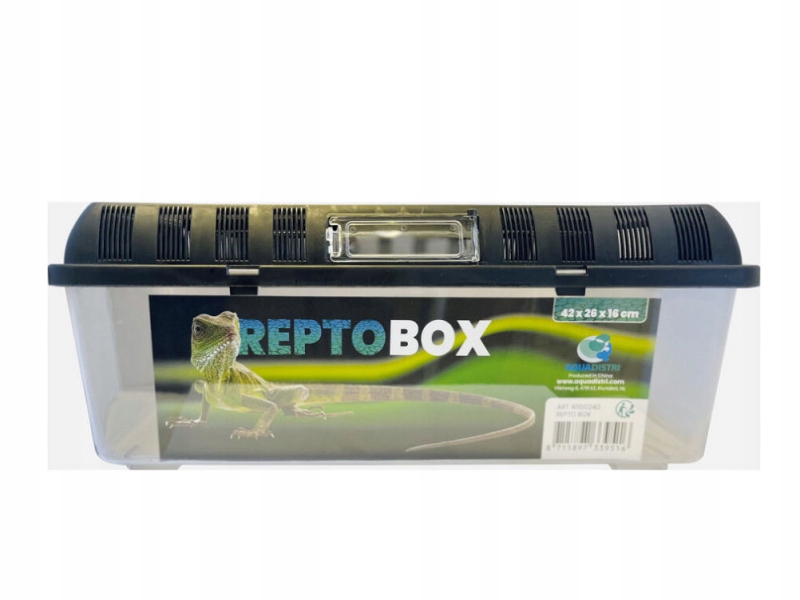 Repto box faunarium chovatelská nádoba 42x26x16 cm