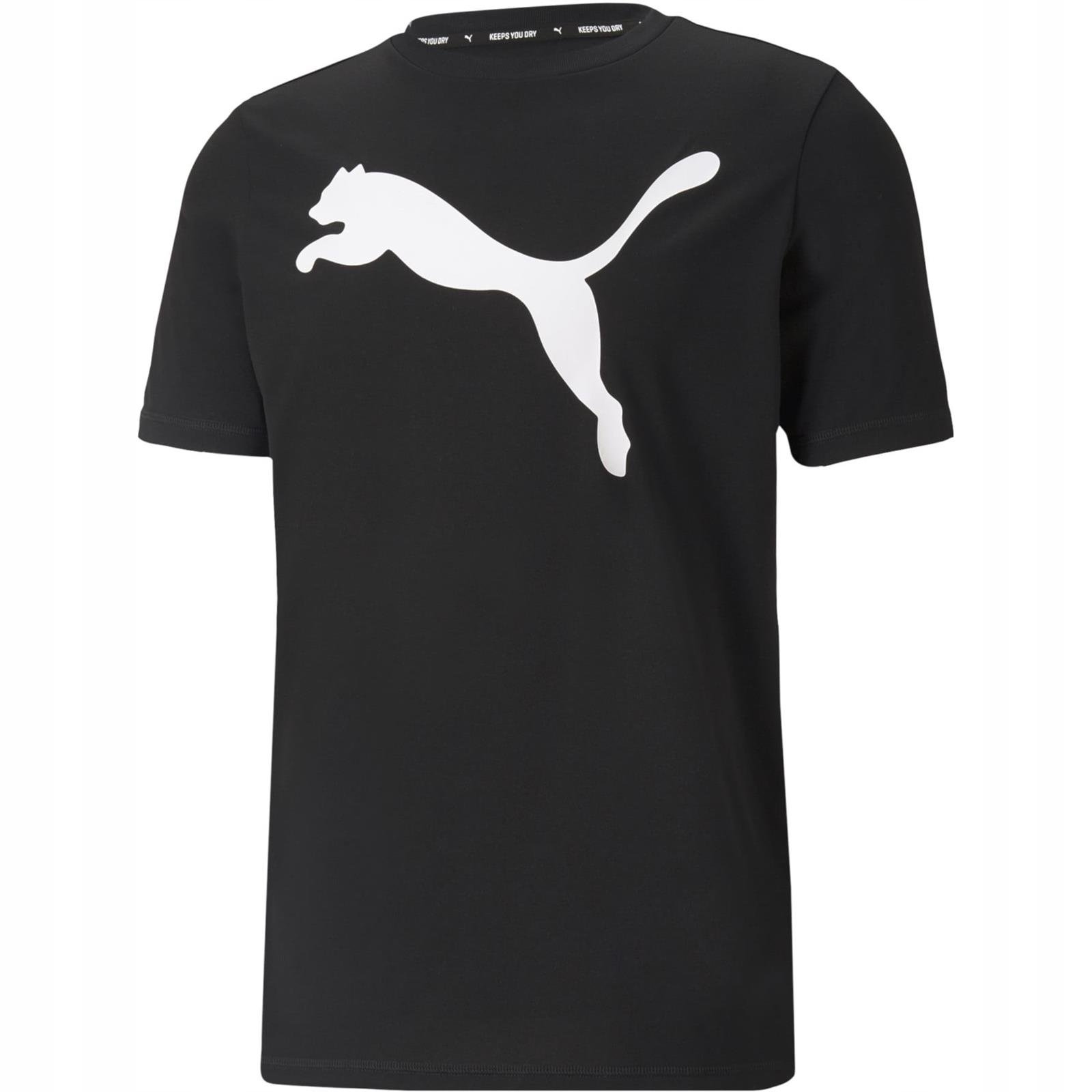 

T-Shirt Koszulka Czerwone Logo Puma junior r. 128