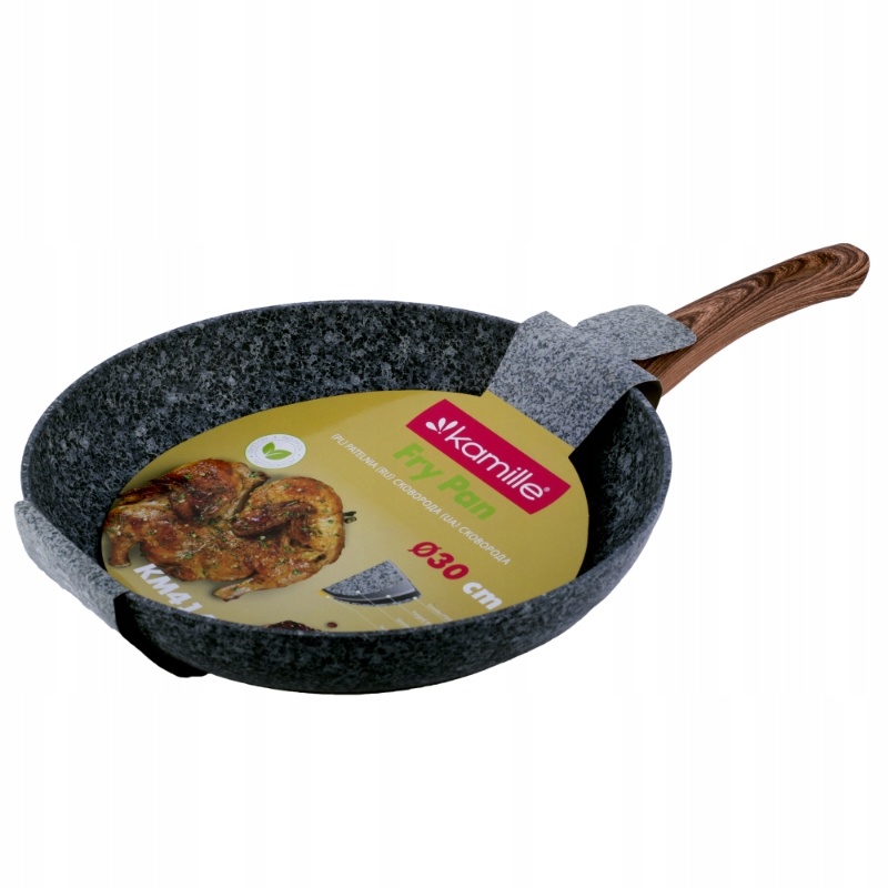 

Patelnia Granitowa Gruba 30cm Indukcja Kamille
