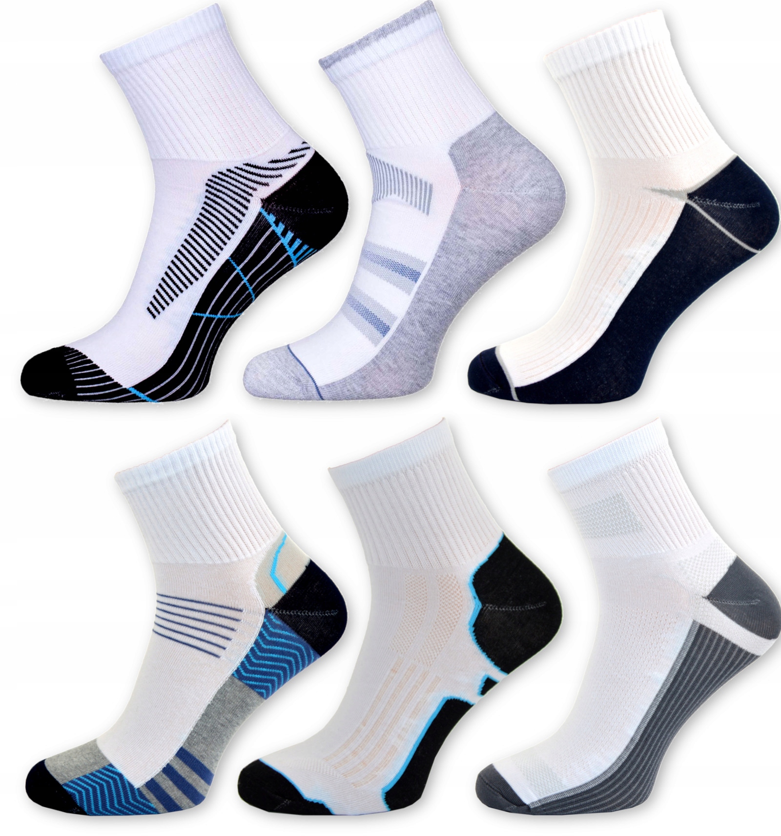 

Skarpety Active Milena jasne krótkie 6 par 41-43