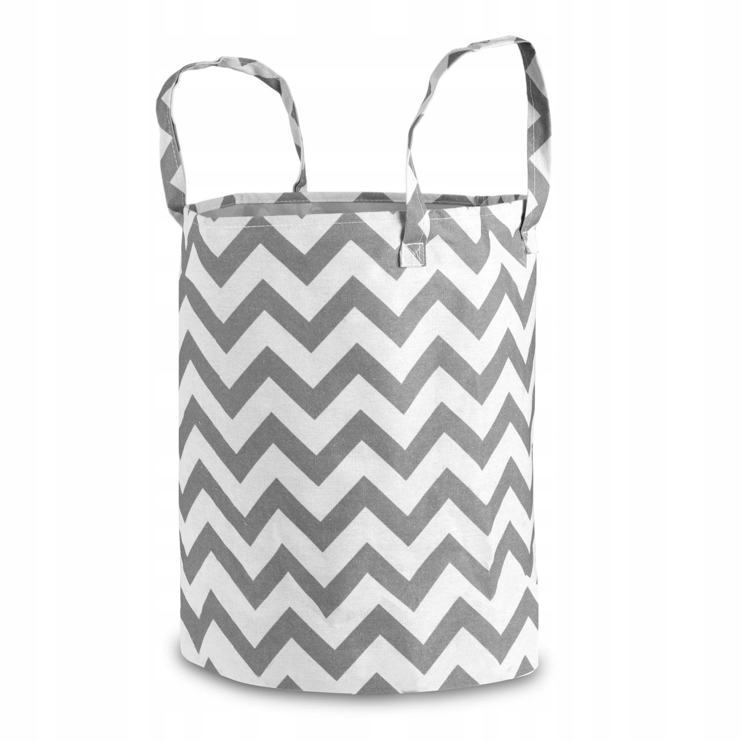 Kosz pojemnik na zabawki Nukido - szary Kolor wielokolorowy