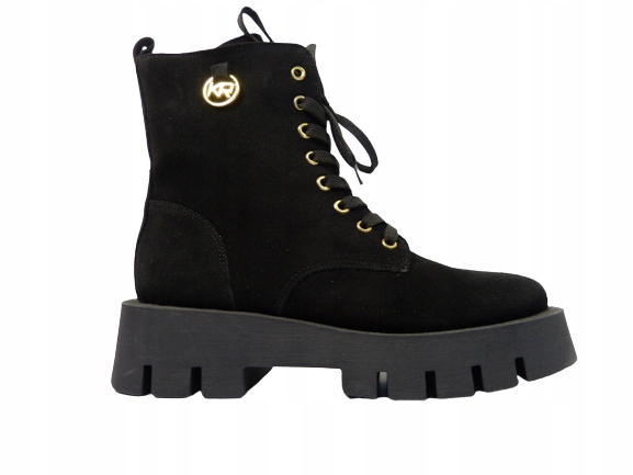 Černé dámské kotníkové boty Karino 37,5