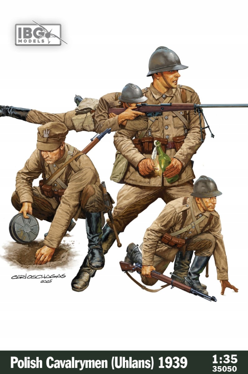 Ibg 35050 Polští rytíři (Ułani) 1939 Polish Cavalrymen model 1/35