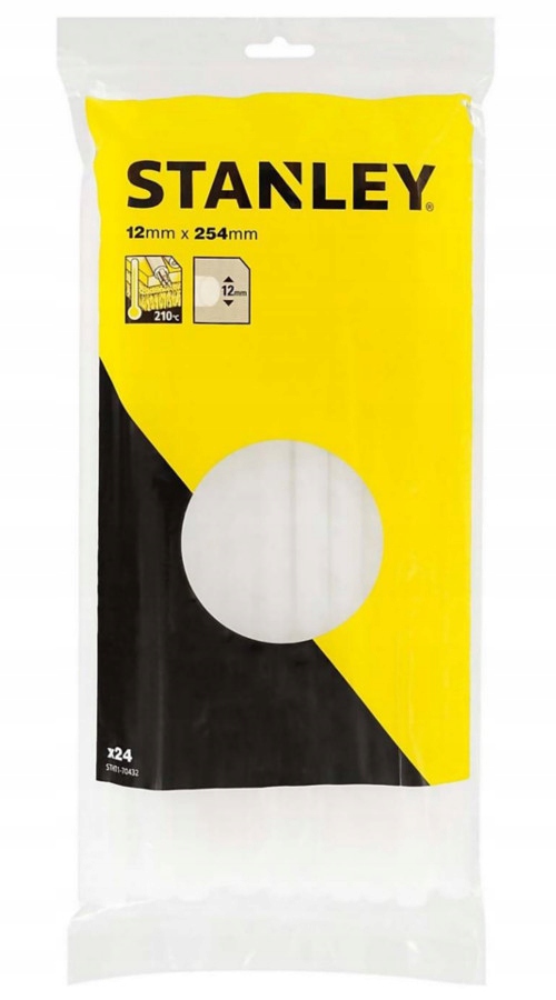 STANLEY 70432 KLEJ DO PISTOLETÓW 254x12mm 24szt Marka Stanley