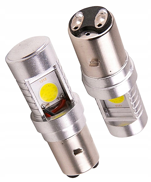 

D4P36 S2 BA20d 10-36V 2xCOB Led Biała Żarówka Visi