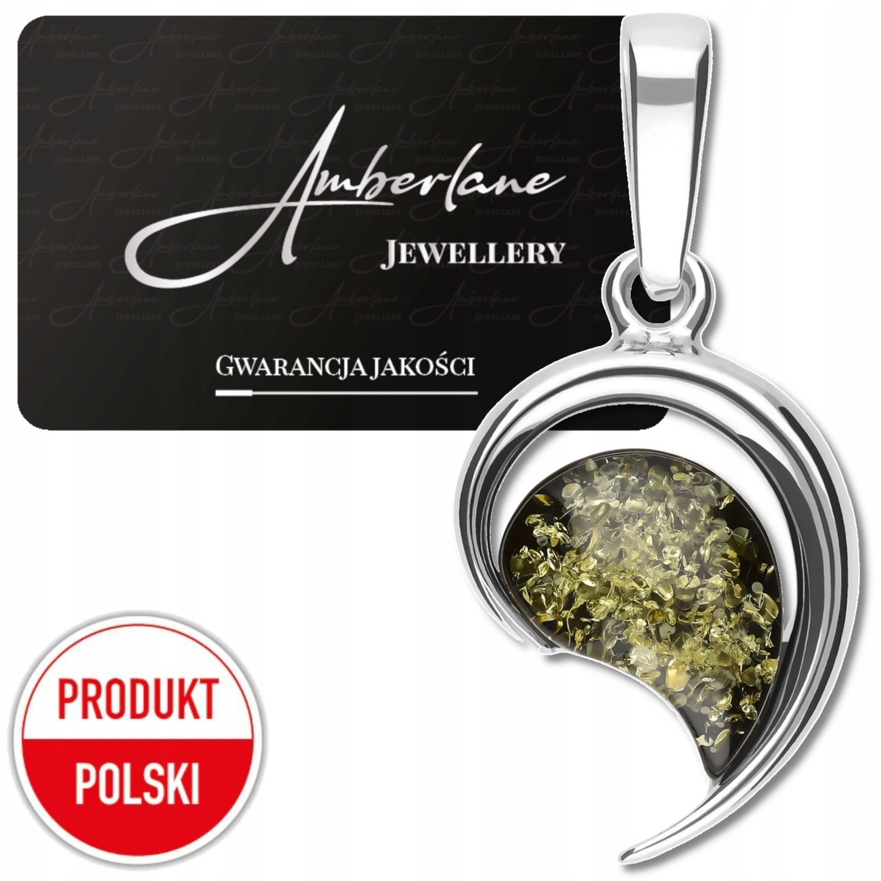Přívěsek stříbro 925 Zeleň elegantní přívěsek ze Shell