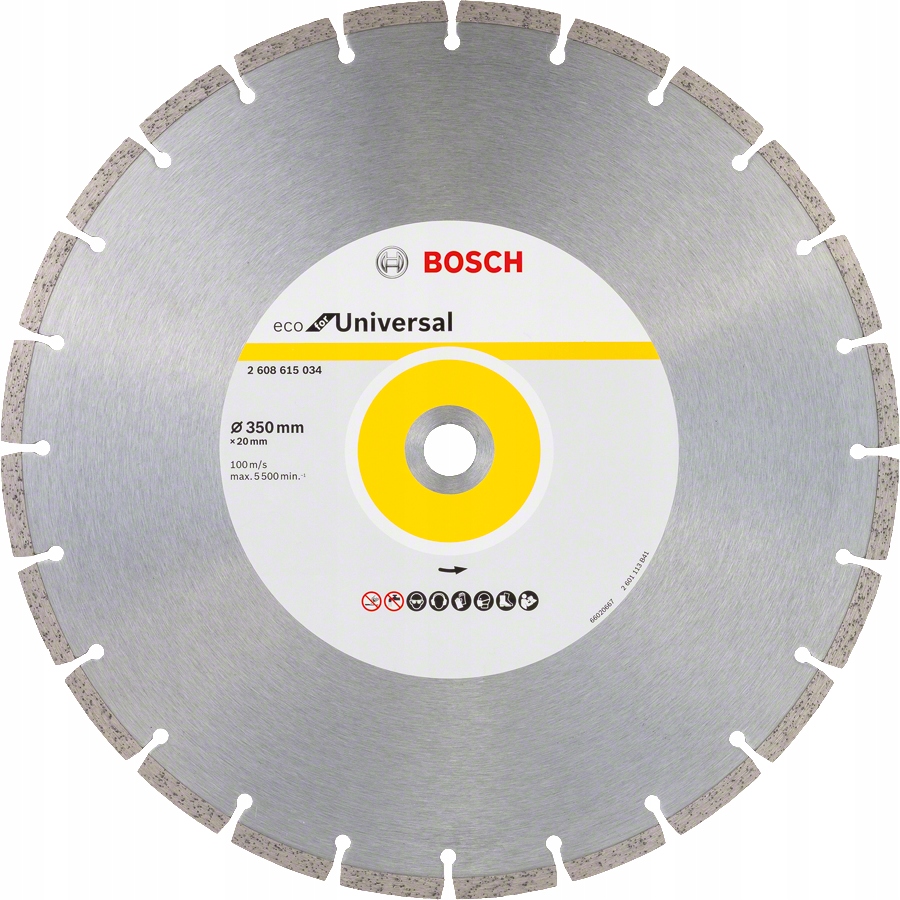 Bosch Tarcza Diamentowa 350mm beton cegła klinkier