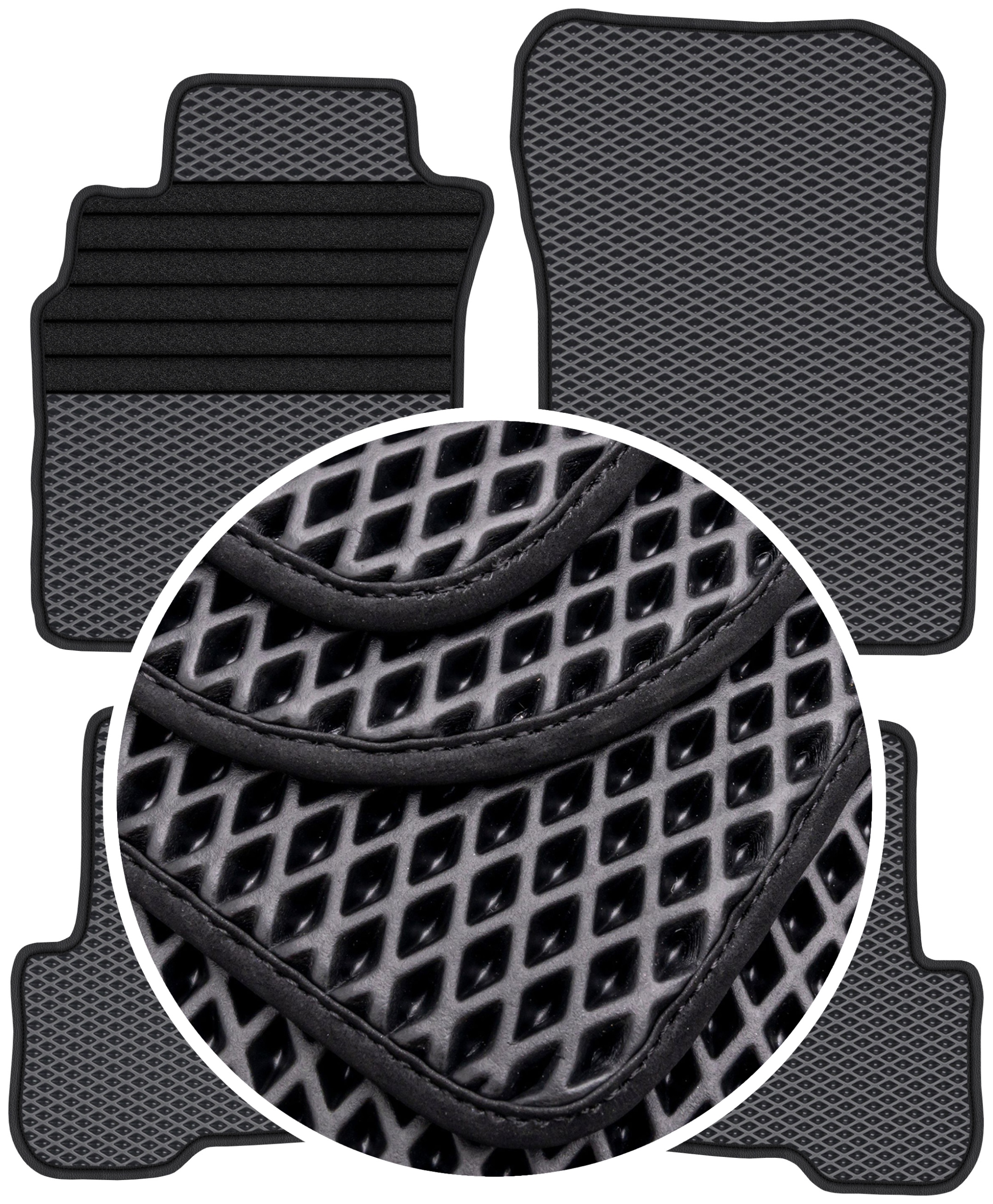 Nissan Almera N16 2000-2006 Stěrače pro vůz Eva Romby Černé