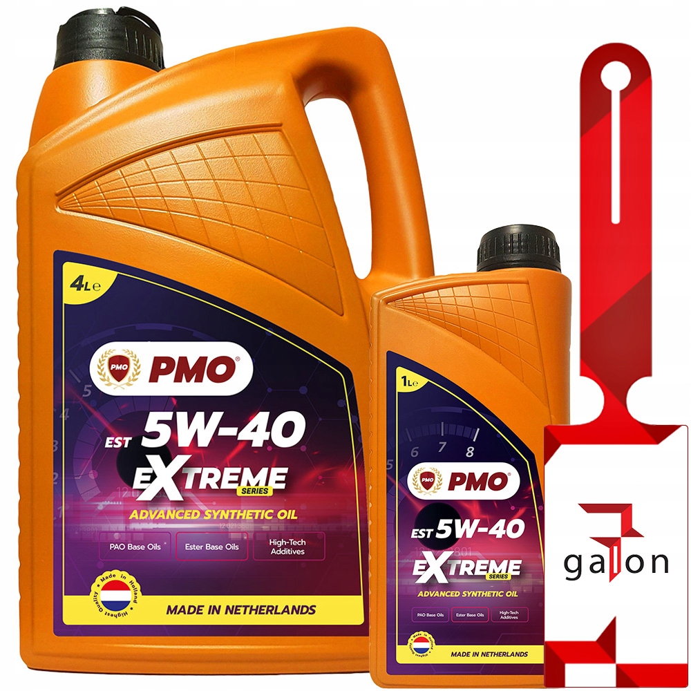 

Pmo Extreme Est Series 5w40 5l (4L+1L) Pao+ Ester